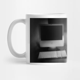 Days Of Homework - Black And White Mug